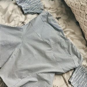 Off the shoulder blouse